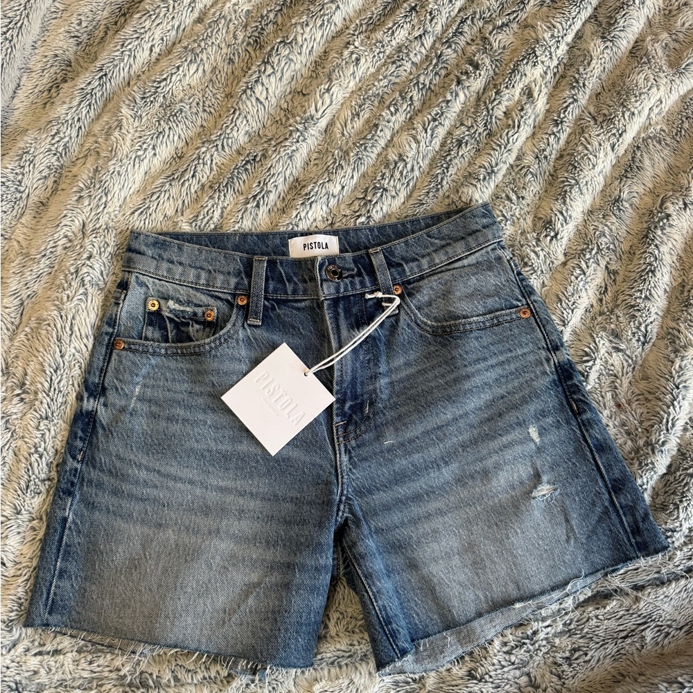 Pistola Classic Blue Jean Shorts